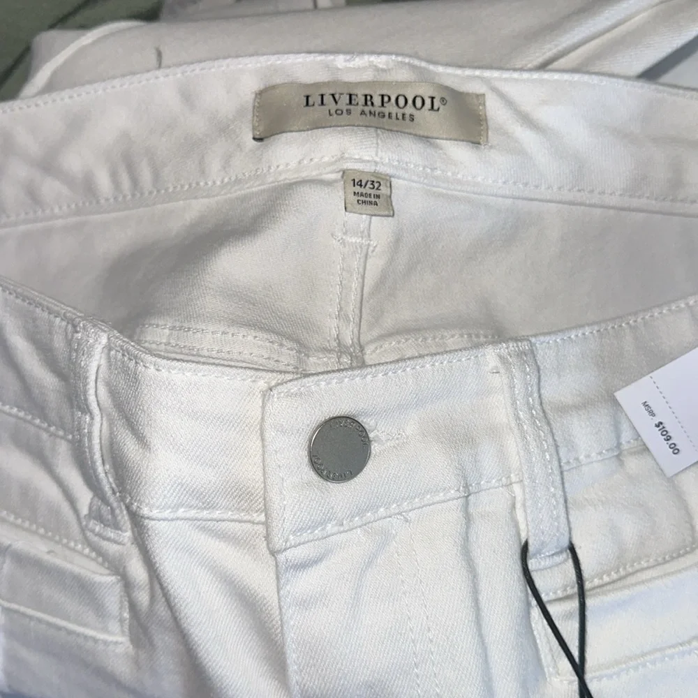 NWT Liverpool X Nordstrom Los Angeles  Lucy Bootcut  Stretch  Denim Jean 14/32
